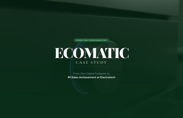 Ecomatic case study cover